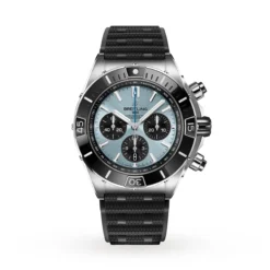 Replica Breitling Super Chronomat B01 44 Stainless Steel & Platinum – Ice Blue PB0136251C1S1