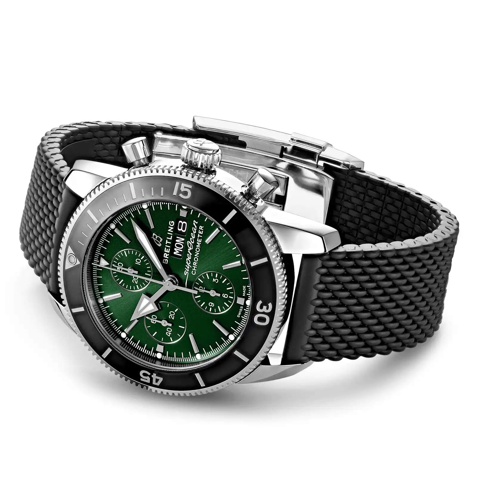 Replica Breitling Superocean Heritage Chronograph 44 Stainless Steel Rubber Strap A13313121L1S1 - Image 3