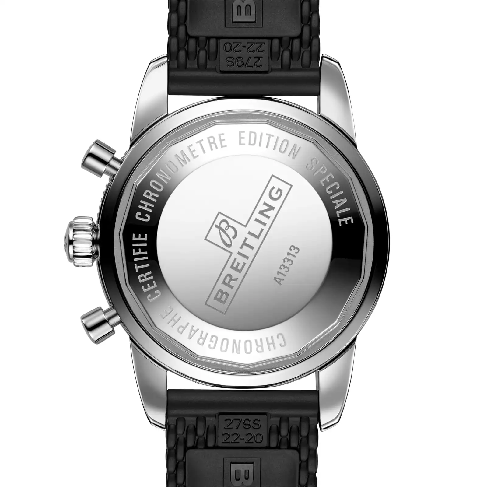 Replica Breitling Superocean Heritage Chronograph 44 Stainless Steel Rubber Strap A13313121L1S1 - Image 4