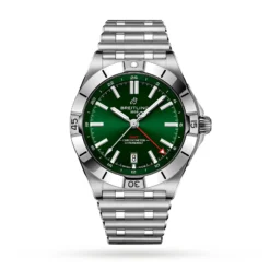 Replica Breitling Chronomat Automatic GMT 40 Green Dial A32398101L1A1