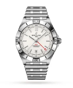 Replica Breitling Chronomat Automatic GMT 40 White Dial A32398101A1A1
