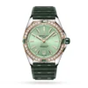 Replica Breitling Super Chronomat Automatic 38 Green Stainless Steel & 18ct Rose Gold Rubber Strap U17356531L1S1