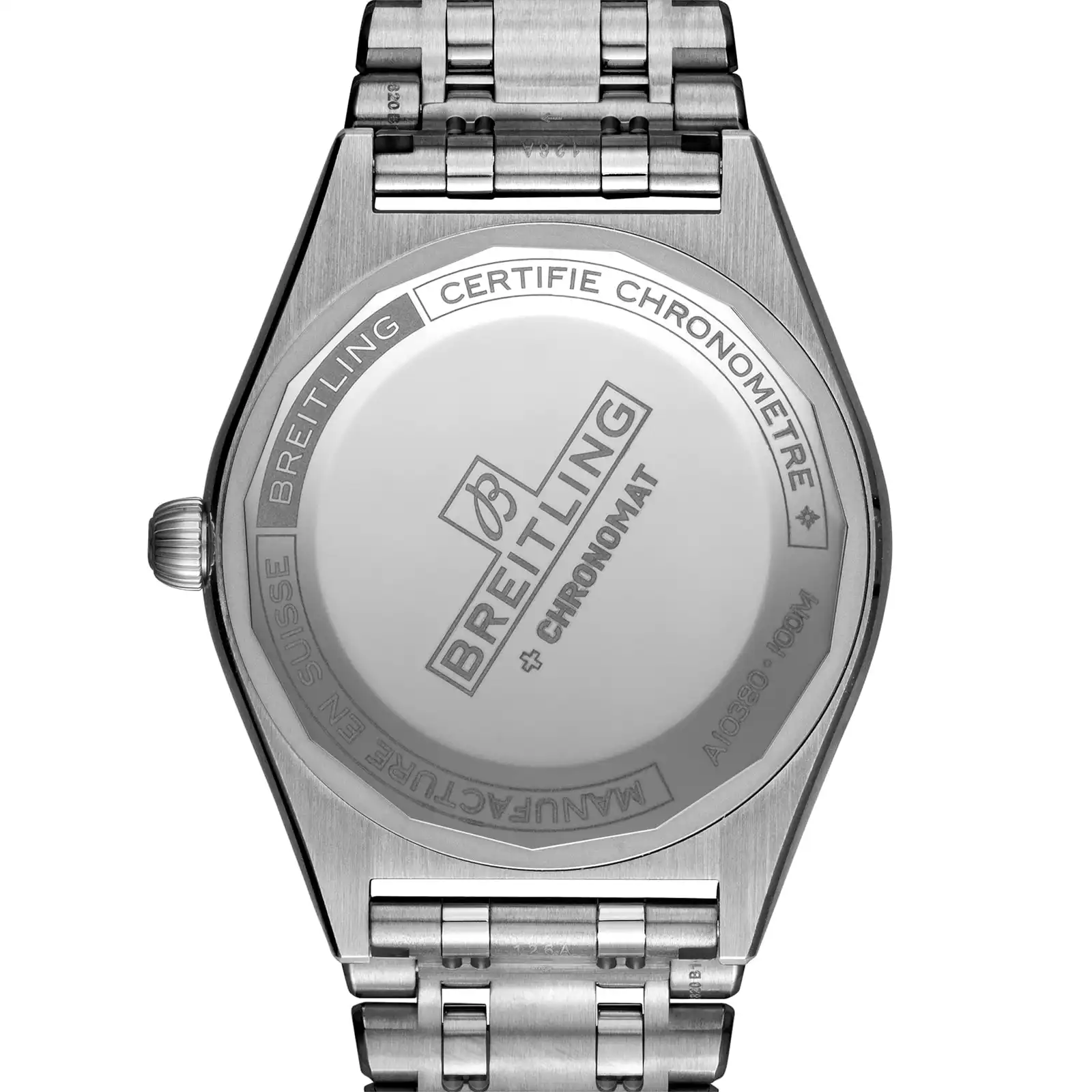 Replica Breitling Chronomat Automatic 36 Stainless Steel Mother of Pearl A10380101A4A1 - Image 4