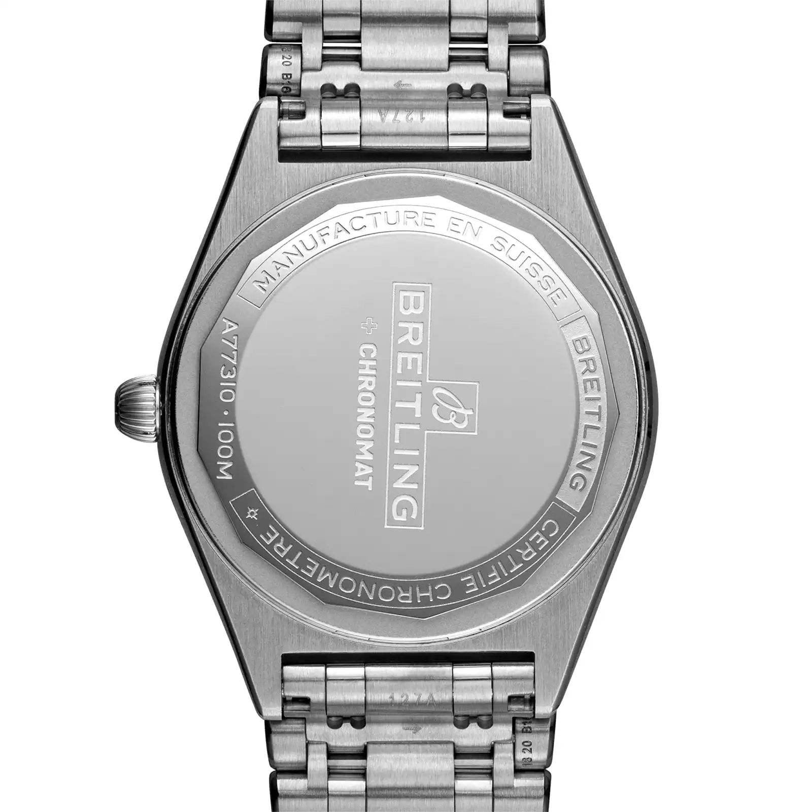 Replica Breitling Chronomat 32 Stainless Steel Mother of Pearl A77310101A4A1 - Image 4