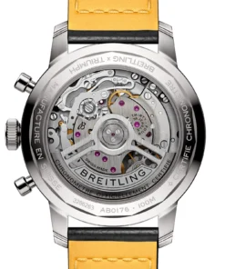 Alternative view of Replica Breitling Top Time B01 Triumph 41mm Mens Leather AB01764A1C1X1
