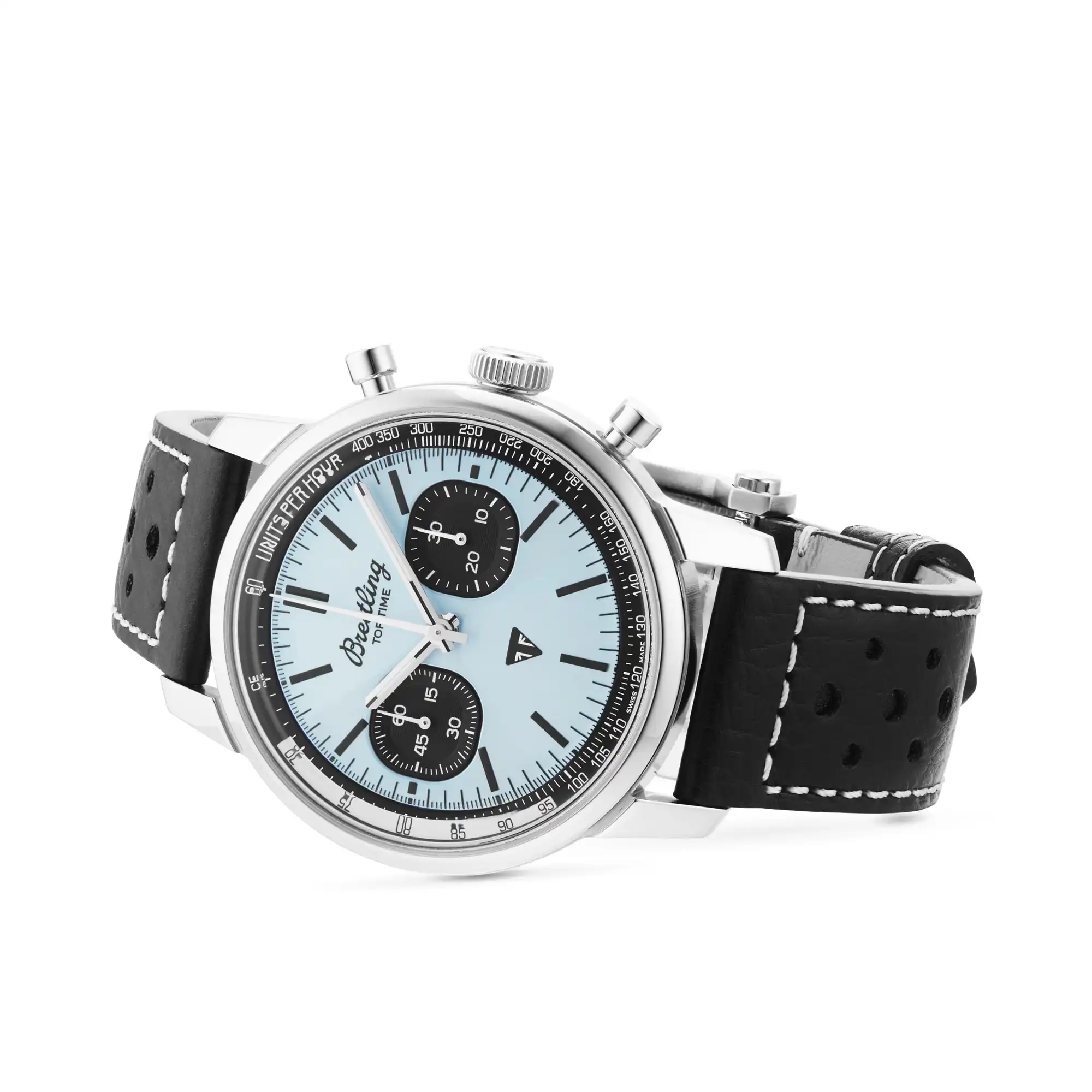 Replica Breitling Top Time B01 Triumph 41mm Mens Leather AB01764A1C1X1 - Image 4