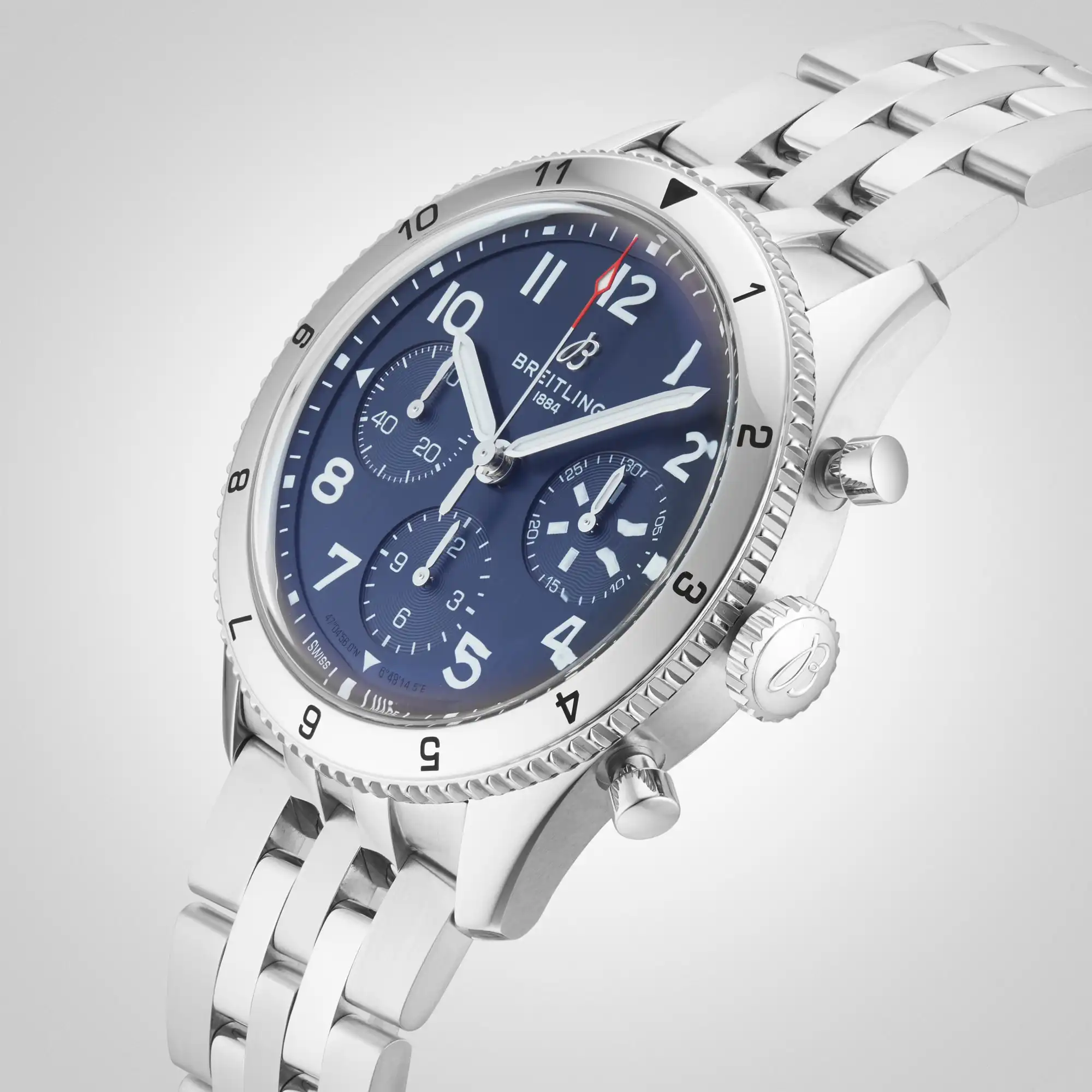 Replica Breitling Classic AVI Chronograph 42 Tribute to Vought F4U Corsair Stainless Steel A233801A1C1A1 - Image 7