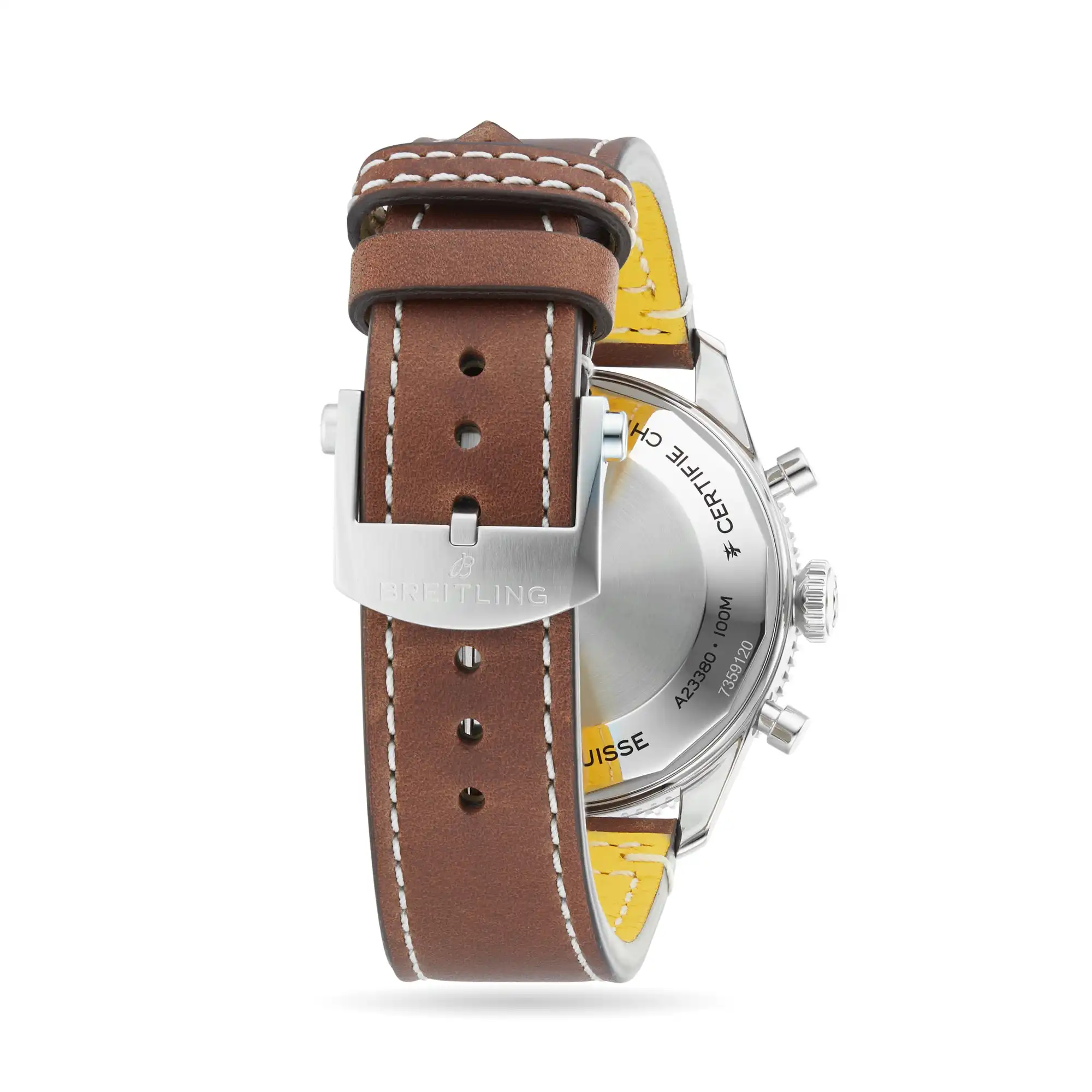 Replica Breitling Classic AVI Chronograph 42 Curtiss P-40 Warhawk Leather Strap A233802A1L1X1 - Image 5