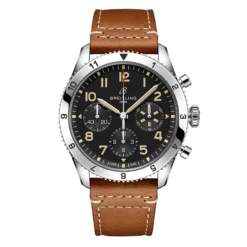 Replica Breitling Classic AVI Chronograph 42 P-51 Mustang Leather Strap A233803A1B1X1