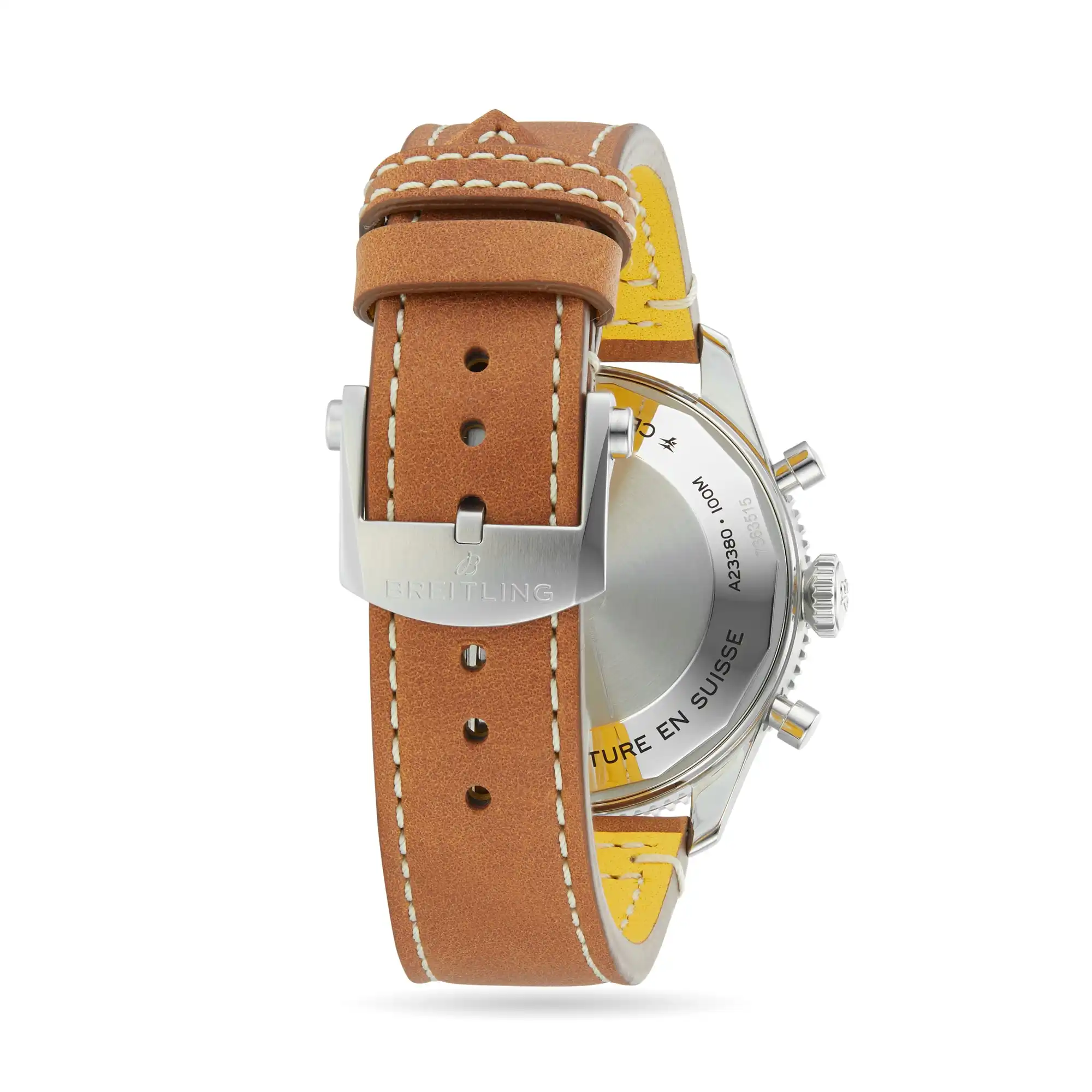 Replica Breitling Classic AVI Chronograph 42 P-51 Mustang Leather Strap A233803A1B1X1 - Image 5