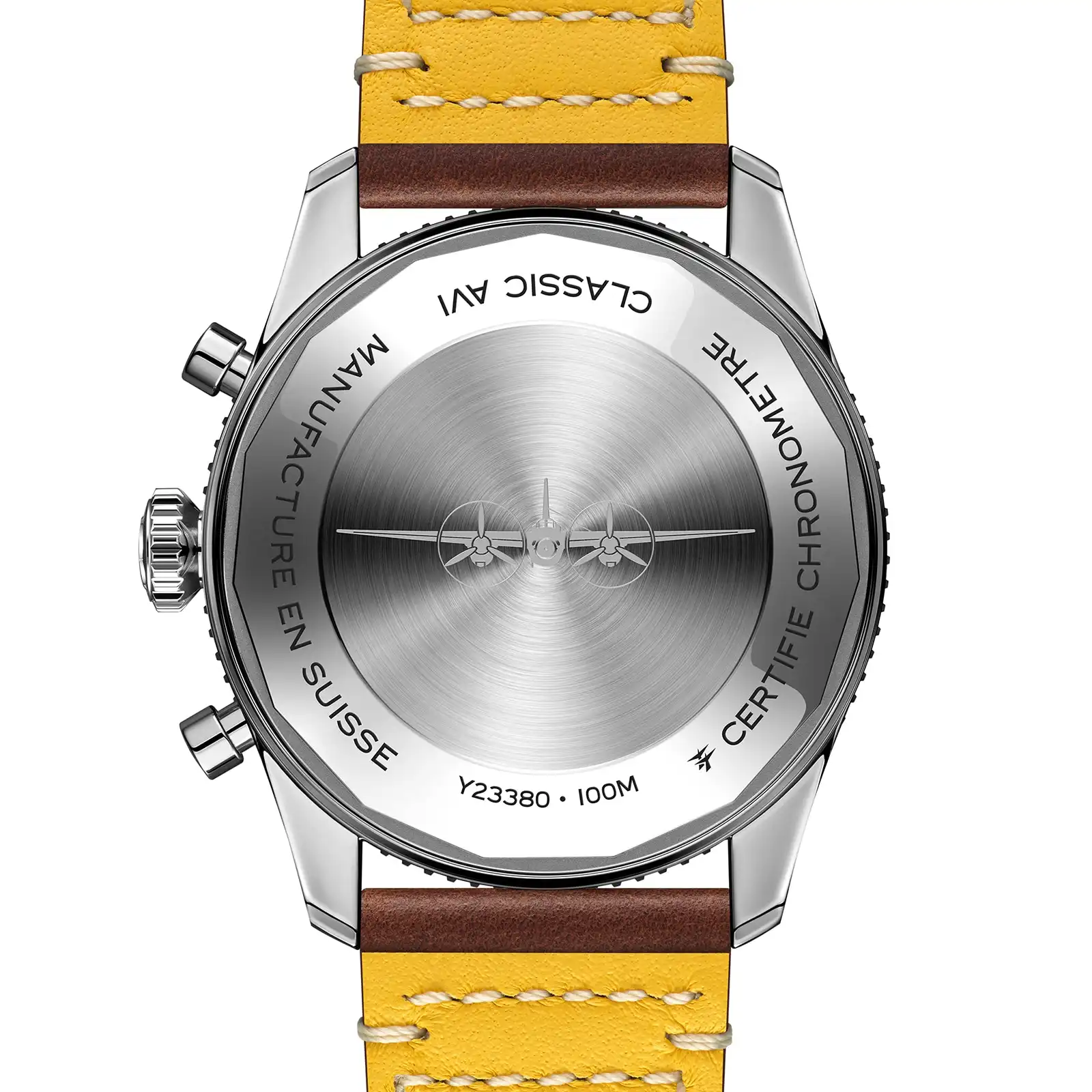 Replica Breitling Classic AVI Chronograph 42 Mosquito Leather Strap Y233801A1B1X1 - Image 2