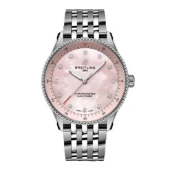Replica Breitling Navitimer 32mm Ladies Pink Mother Of Pearl A77320D91K1A1