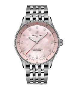 Replica Breitling Navitimer 32mm Ladies Pink Mother Of Pearl A77320D91K1A1
