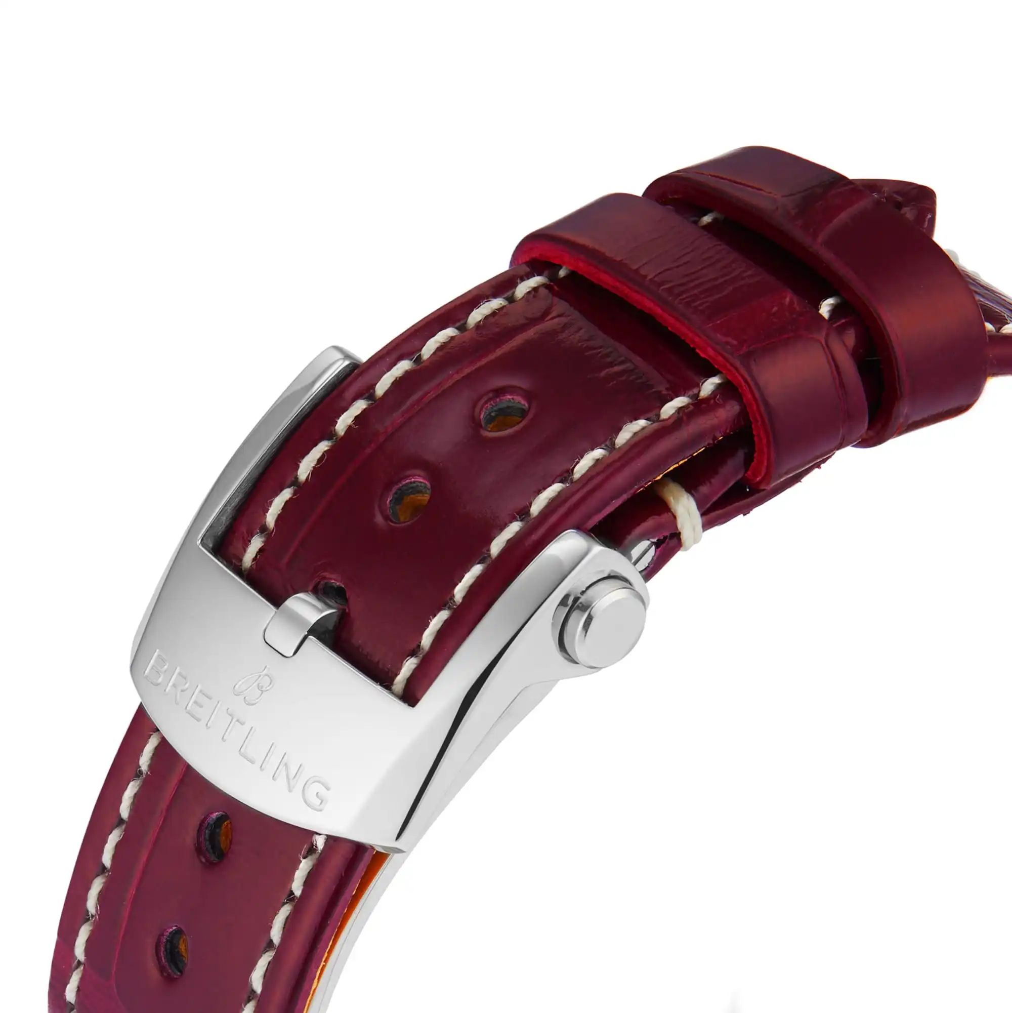 Replica Breitling Navitimer 32mm Ladies White Mother Of Pearl Leather A77320E61A2P2 - Image 7