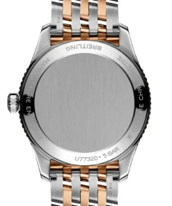 Alternative view of Replica Breitling Navitimer 32mm Ladies White Mother Of Pearl Stainless Steel and 18k Red Gold U77320E61A1U1
