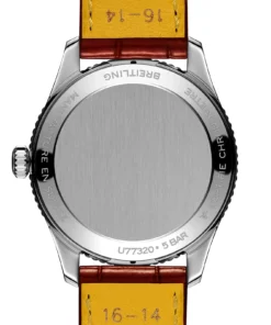 Alternative view of Replica Breitling Navitimer 32mm Ladies White Mother Of Pearl Leather U77320E61A1P1
