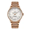 Replica Breitling Navitimer 36mm Ladies White Mother Of Pearl 18k Red Gold R17327211A1R1