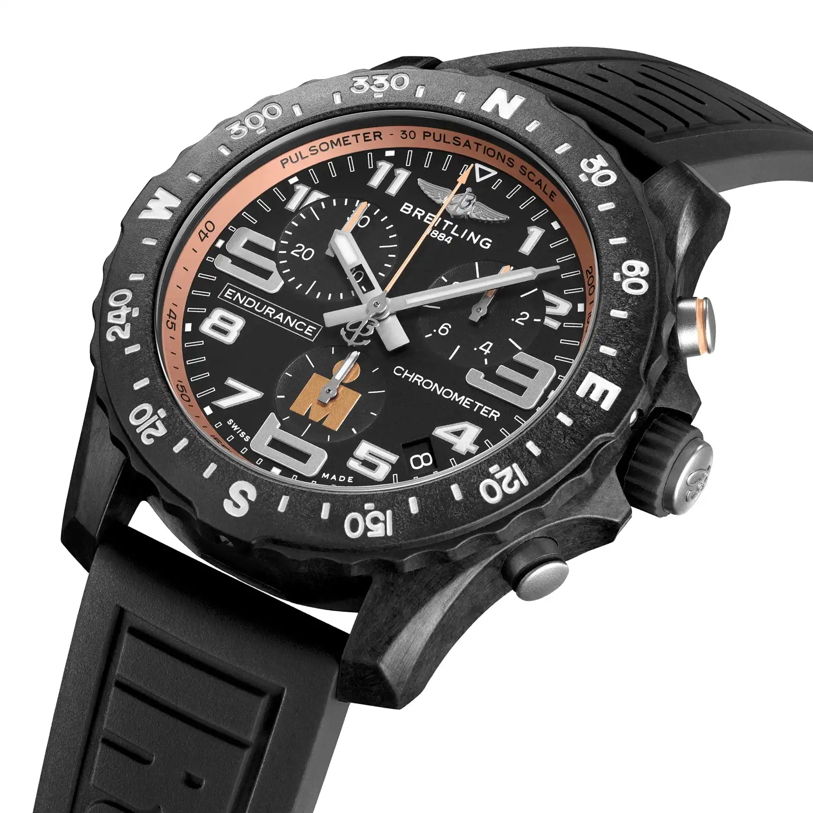 Replica Breitling Endurance Pro X Iron Man Finisher 44mm Mens Black X823101B1B1S1 - Image 2