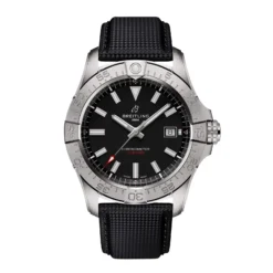Replica Breitling Avenger Automatic 42mm Mens Black Leather A17328101B1X1