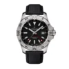 Replica Breitling Avenger Automatic GMT 44mm Mens Black Leather A32320101B1X1
