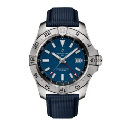 Replica Breitling Avenger Automatic GMT 44mm Mens Blue Leather A32320101C1X1