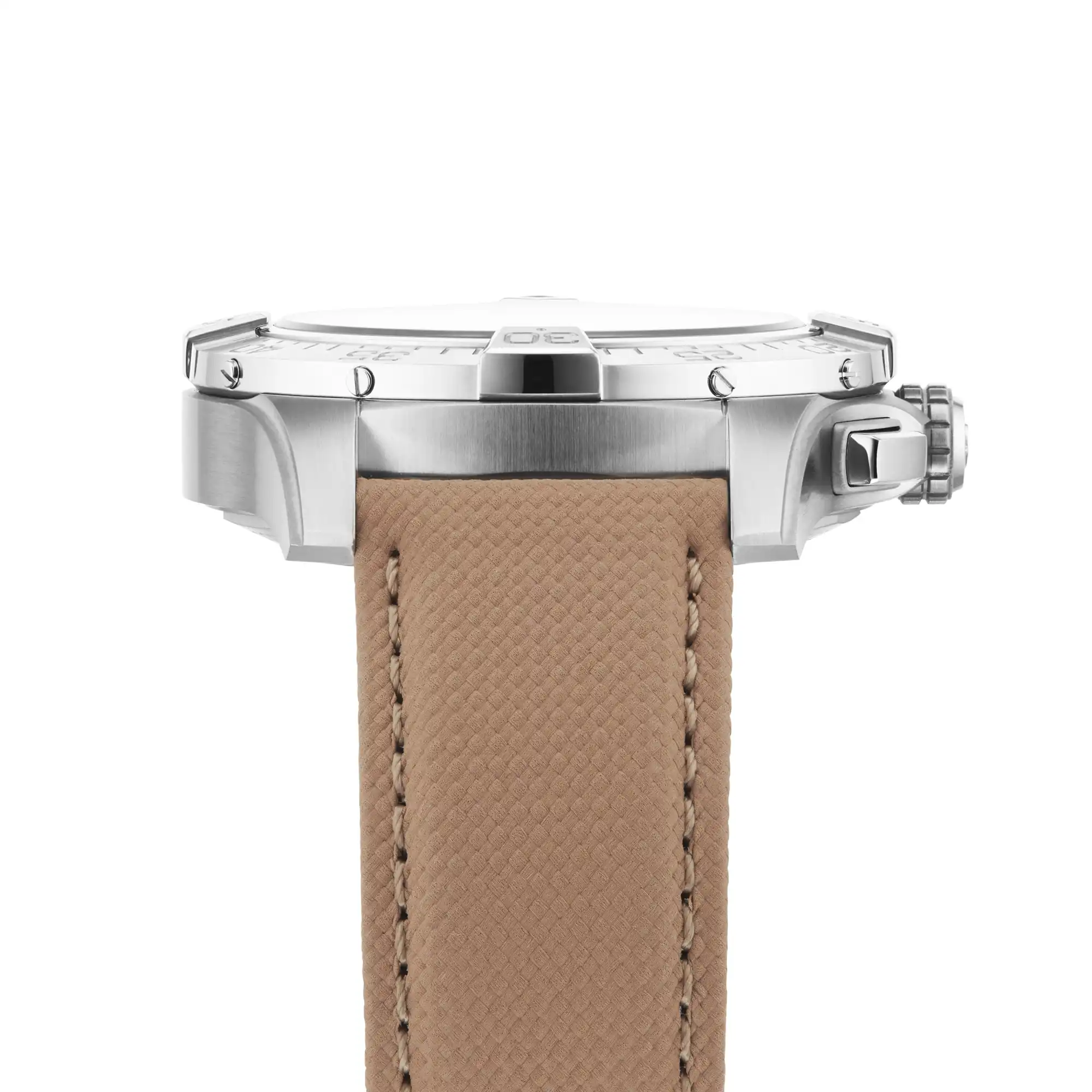 Replica Breitling Avenger B01 Chronograph 44mm Mens Beige Leather AB0147101A1X1 - Image 4