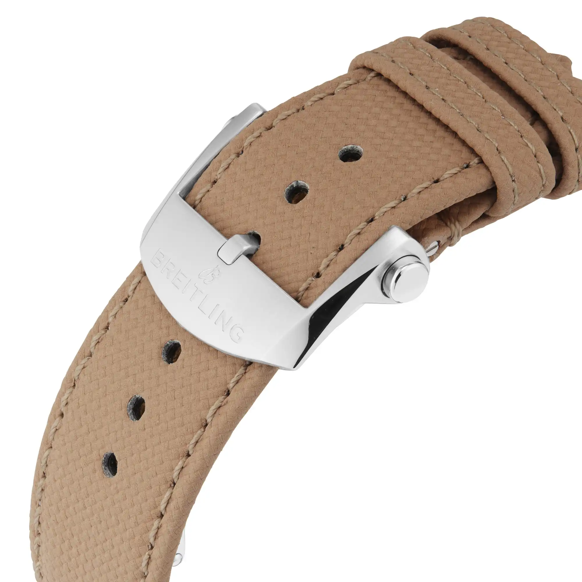 Replica Breitling Avenger B01 Chronograph 44mm Mens Beige Leather AB0147101A1X1 - Image 6