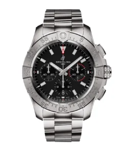 Replica Breitling Avenger Chronograph B01 44mm Mens Black Stainless Steel AB0147101B1A1