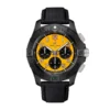 Replica Breitling Avenger B01 Chronograph 44mm Night Mission Mens Yellow Black Leather SB0147101I1X2