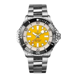 Replica Breitling Superocean Automatic Code Yellow UK Edition 46mm Mens Yellow A173781A1I1A1