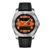 Replica Breitling Aerospace B70 Orbiter 25th Anniversary 43mm Mens Orange Rubber EB70101A1O1S1