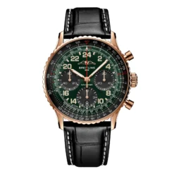 Replica Breitling Navitimer Cosmanaute 41mm Limited Edition Mens Green RB12302A1L1P1