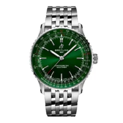 Replica Breitling Navitimer Automatic 41mm Mens Green Stainless Steel A17329371L1A1