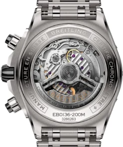 Alternative view of Replica Breitling Super Chronomat B01 44mm Mens Grey Titanium EB0136251M1E1
