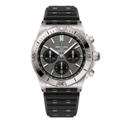 Replica Breitling Chronomat B01 42mm Mens Grey Rubber EB0134101M1S1