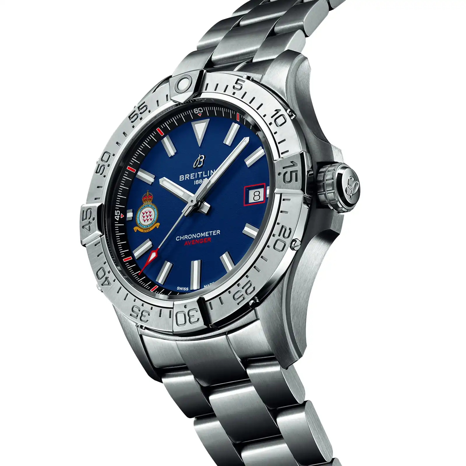 Replica Breitling Avenger Red Arrows 60th Anniversary Edition 42mm Mens Blue A173281A1C1A1 - Image 2