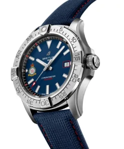 Alternative view of Replica Breitling Avenger Red Arrows 60th Anniversary Edition 42mm Mens Blue A173281A1C1X1