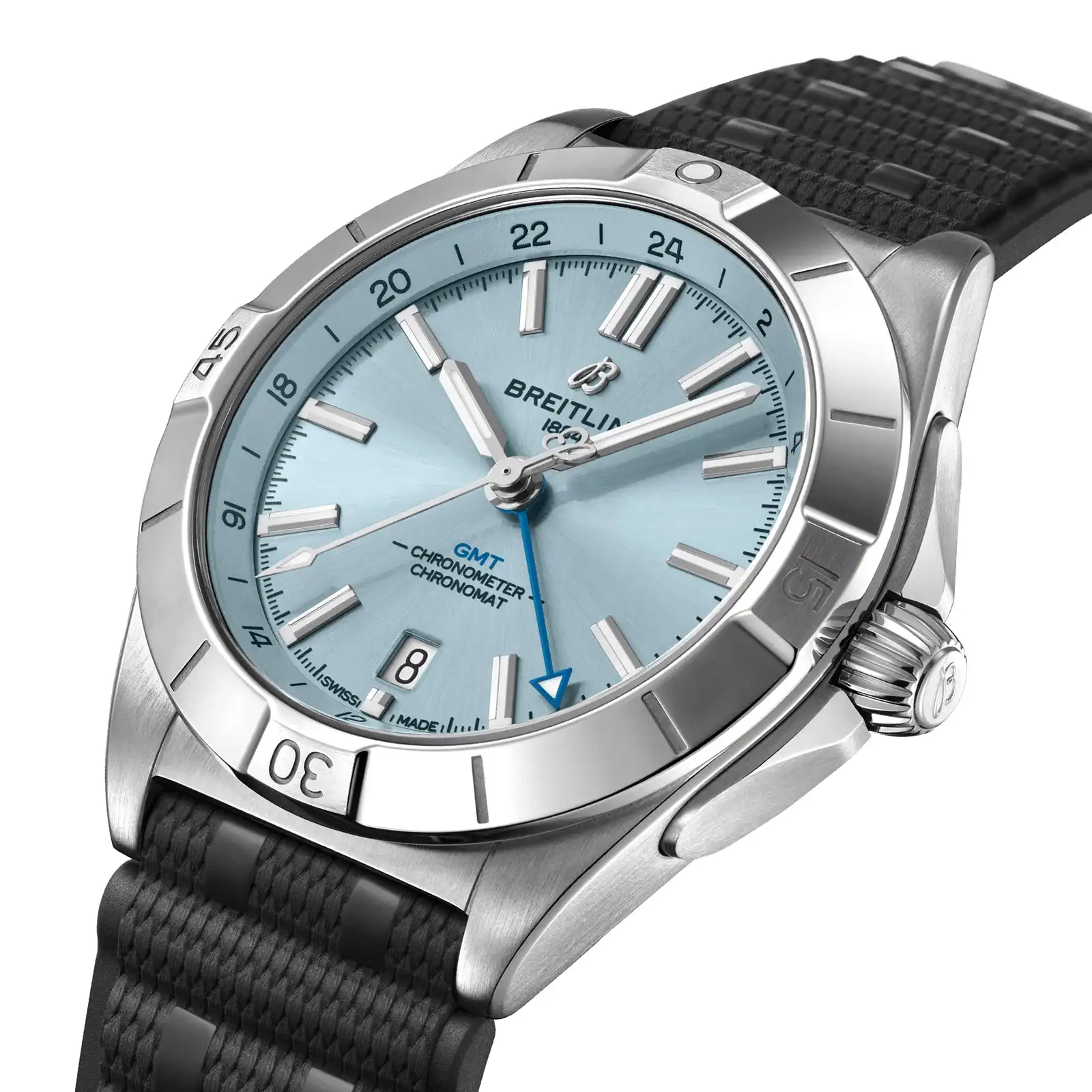 Replica Breitling Chronomat 40mm Mens Blue Rubber P32398101C1S2 - Image 3