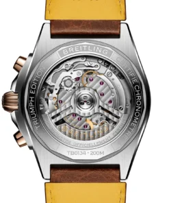 Alternative view of Replica Breitling Chronomat B01 Triumph 42mm Mens Grey TB0134101M1X1