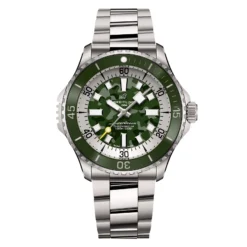 Replica Breitling Superocean Automatic Super Diver 46mm Mens Green E10379D31L1E1