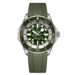 Replica Breitling Superocean Automatic Super Diver 46mm Mens Green Rubber E10379D31L1S1
