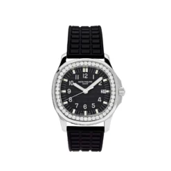 Replica Patek Philippe Aquanaut 5067A-001 ‘Ladies’ Stainless Steel Black Dial Diamond Bezel