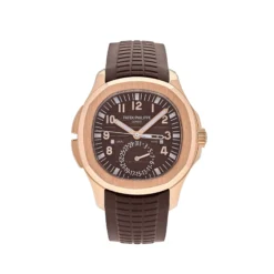 Replica Patek Philippe Aquanaut 5164R-001 Travel Time Brown Dial Rose Gold