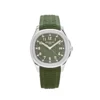 Replica Patek Philippe Aquanaut 5168G-010 ‘Jumbo’ White Gold Khaki Green