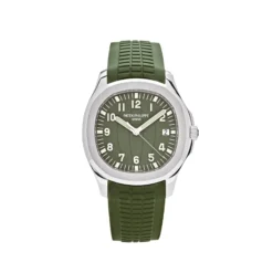Replica Patek Philippe Aquanaut 5168G-010 ‘Jumbo’ White Gold Khaki Green