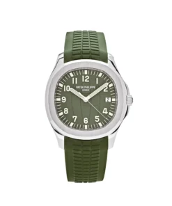 Replica Patek Philippe Aquanaut 5168G-010 ‘Jumbo’ White Gold Khaki Green