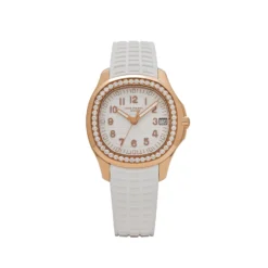 Replica Patek Philippe Aquanaut Luce 5268/200R-001 Rose Gold Diamond Bezel White Dial