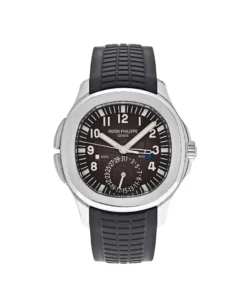 Replica Patek Philippe Aquanaut 5164A-001 Travel Time Stainless Steel Black Dial (2013)