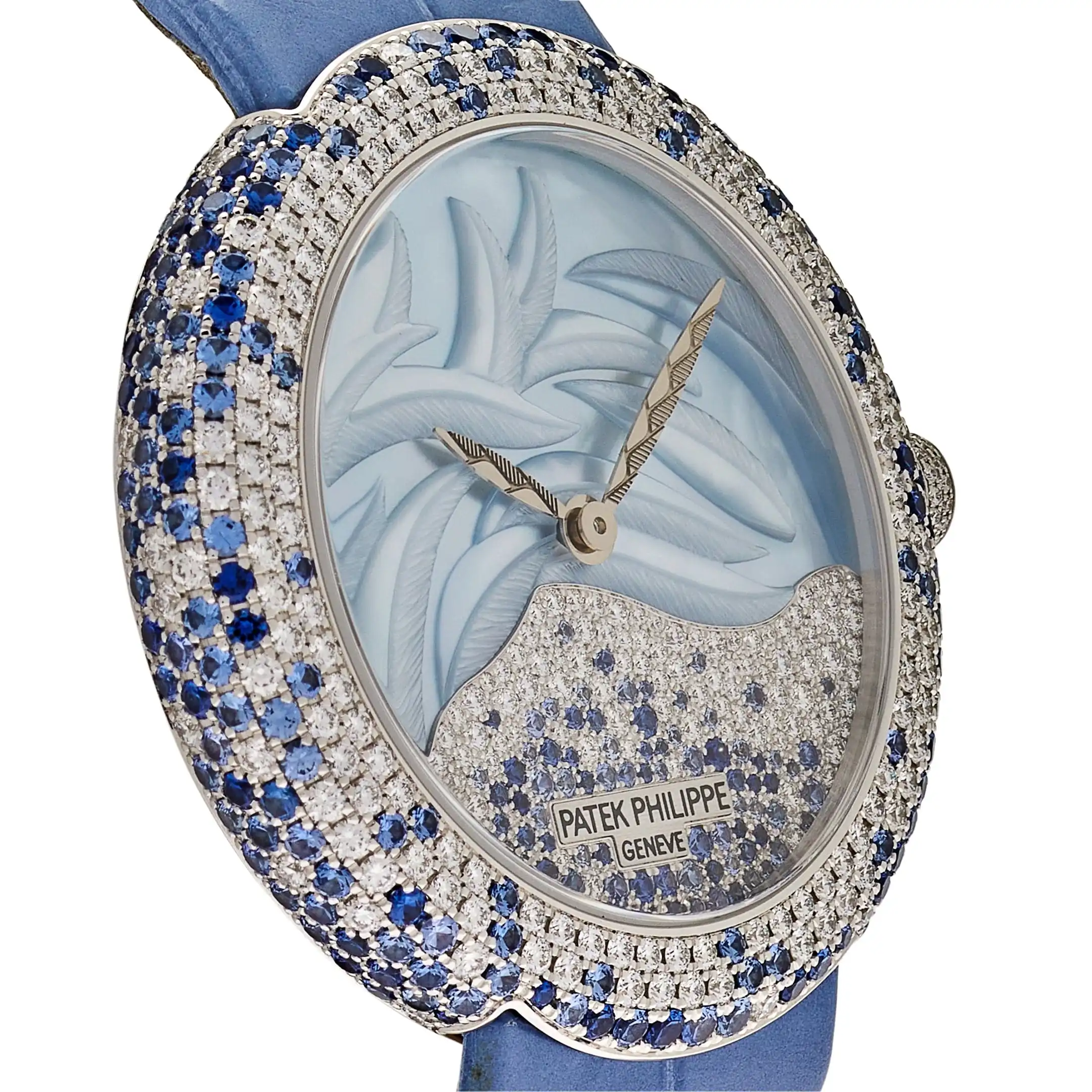 Replica Patek Philippe Calatrava 4899/901G-001 White Gold Mother Of Pearl - Image 3
