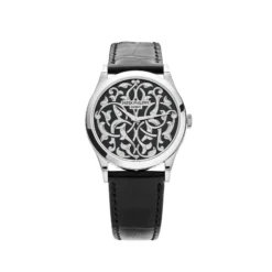 Replica Patek Philippe Calatrava 5088/100P-001 Platinum Engraved Black Dial